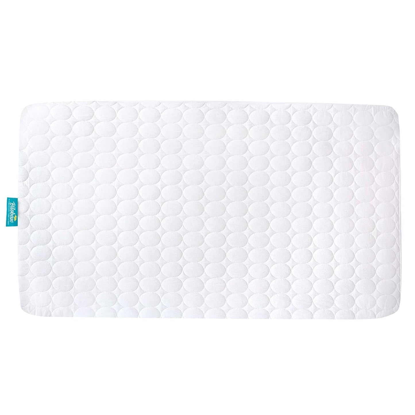 Crib Mattress Protector Pad Waterproof, Toddler Machine Washable & Dryer Fit Baby Bed Mattress Protector (Standard Size 52” X 28”)