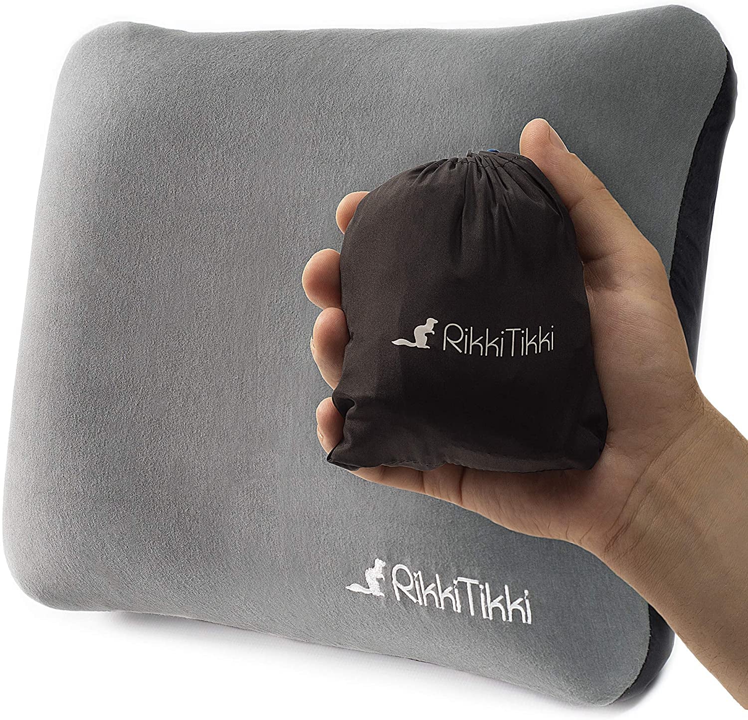Inflatable Camping Pillow - Hiking Pillow Ultralight - Backpacking Pillow Lightweight - Camp Pillow Compressible - Blow up Camping Pillow