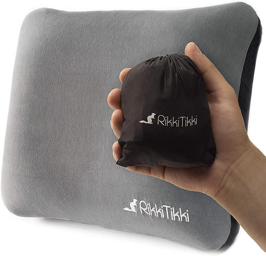 Inflatable Camping Pillow - Hiking Pillow Ultralight - Backpacking Pillow Lightweight - Camp Pillow Compressible - Blow up Camping Pillow