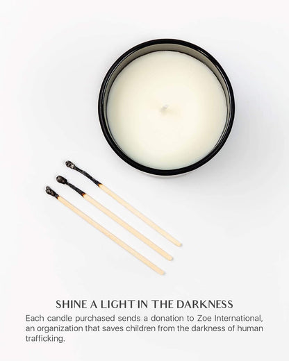 Benevolence Candles Bergamot & Jasmine Scented Candle | 8 Oz Scented Candles for Home Scented | Natural Soy Candles for Men | 45 Hour Burn Christmas Candles Scented | Fall Candles Set | Jasmine Candle